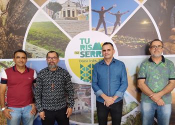 Prefeito de Arara, visita cidade de Dona Inês, para conhecer o Programa Turismo na Serra