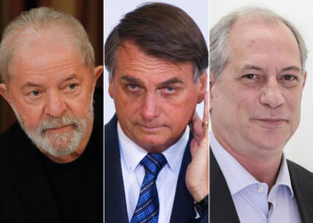 Lula tem 45%, Bolsonaro 31% e Ciro 8%, aponta pesquisa Ipespe