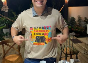 Prefeito Matheus Bezerra divulgará programação do São João de Bananeiras próxima quarta-feira, em praça pública