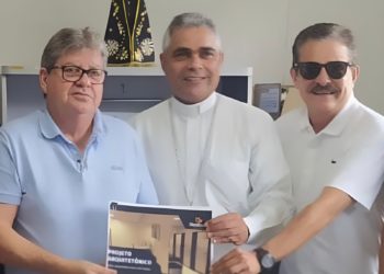 Diocese de Guarabira celebra parceria com o Governo do Estado para obras em santuários e destaca trabalho do deputado Tião Gomes
