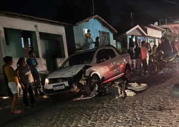 Motociclista morre em colisão com carro na ladeira do Paraverum, em Bananeiras