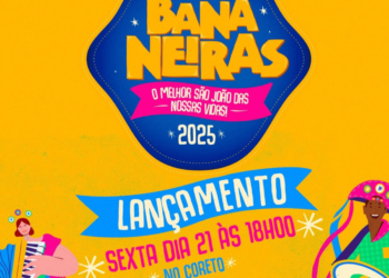 A Prefeitura de Bananeiras, no Brejo paraibano, fará o lançamento da programação do São João 2025 na próxima sexta-feira, dia 21
