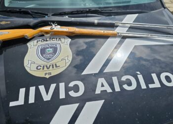 Polícia Civil prende em flagrante por porte ilegal de armas de fogo investigado por violência doméstica