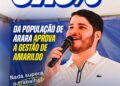 Pesquisa do Instituto ANOVA aponta 87,3% de aprovação da gestão Amarildo Carvalho no primeiro ano em Arara