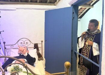 “‘Lá está Maria!’: nova imagem de Padre Ibiapina é abençoada em santuário de Santa Fé, Solânea (PB)”