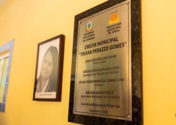 Deputado Tião Gomes fala da emoção ao ver nome da filha Thiana Perazzo Gomes eternizado em creche inaugurada no município de Areia